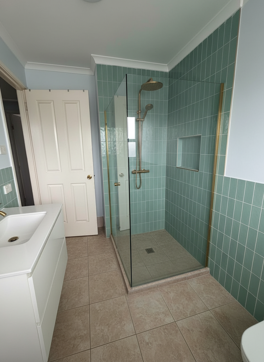 AI Render bathroom